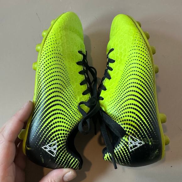 Vizari Soccer Cleats Boys Youth Kids US 2.5 Style VZSE93352Y Stealth FG - Picture 5 of 8